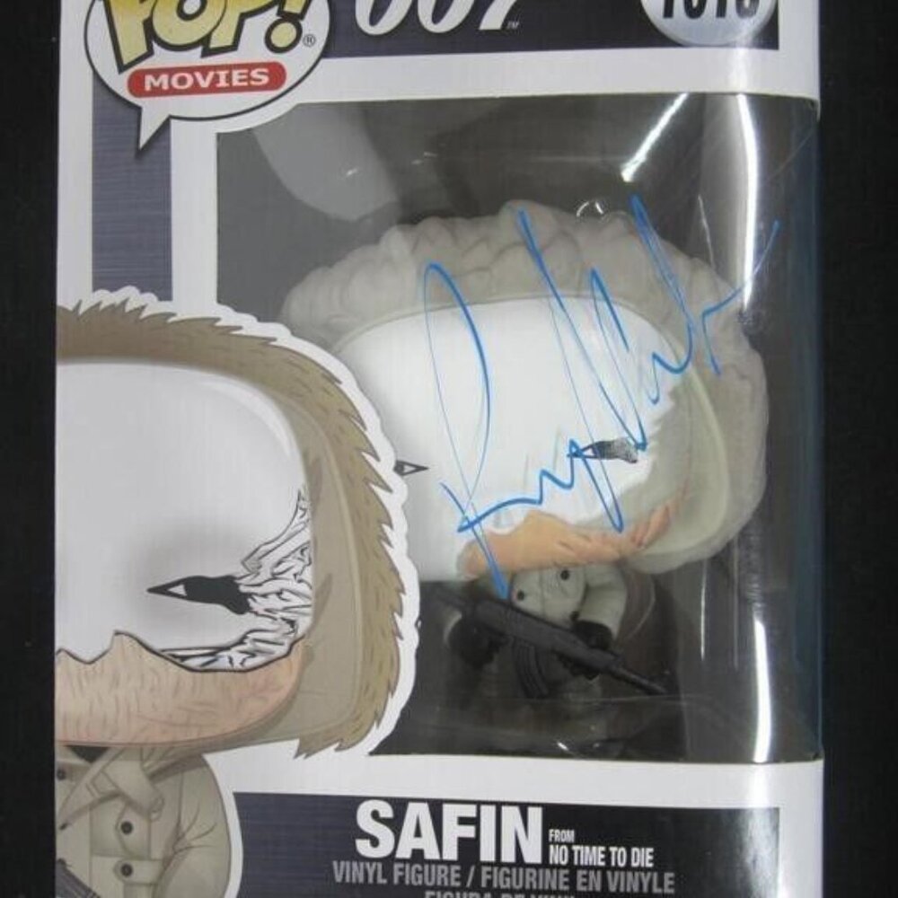 Rami Malek signed Funko Pop! James Bond - Safin From No Time to Die #1013 w/COA